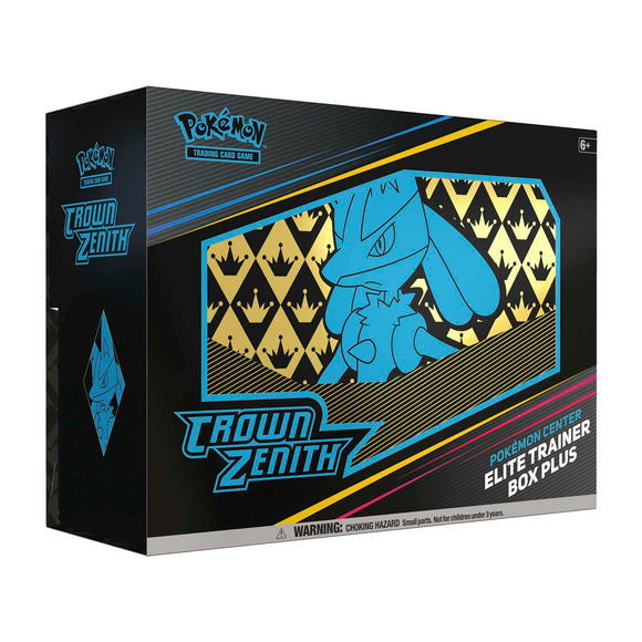 Pokemon TCG: Crown Zenith Pokémon Center Elite Trainer Box Plus