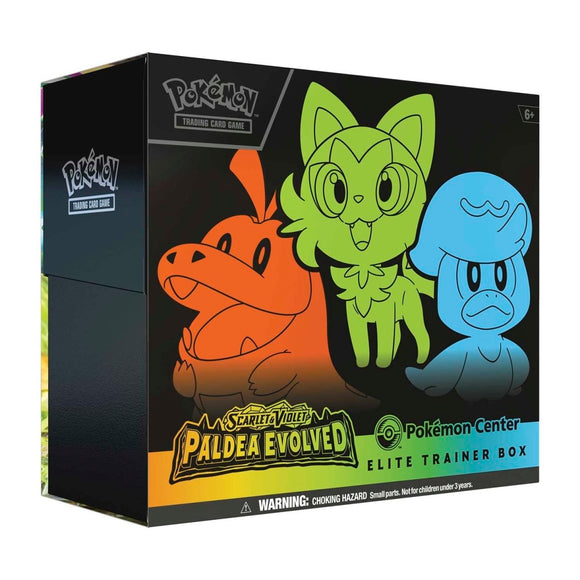 Pokemon TCG: Scarlet & Violet-Paldea Evolved Pokémon Center Elite Trainer Box