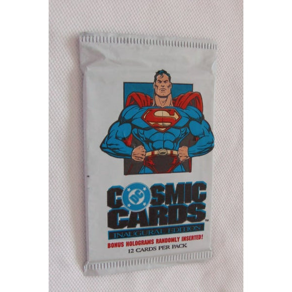 1991 Impel DC Cosmic Cards Inaugural Edition Booster Pack (1 Pack)