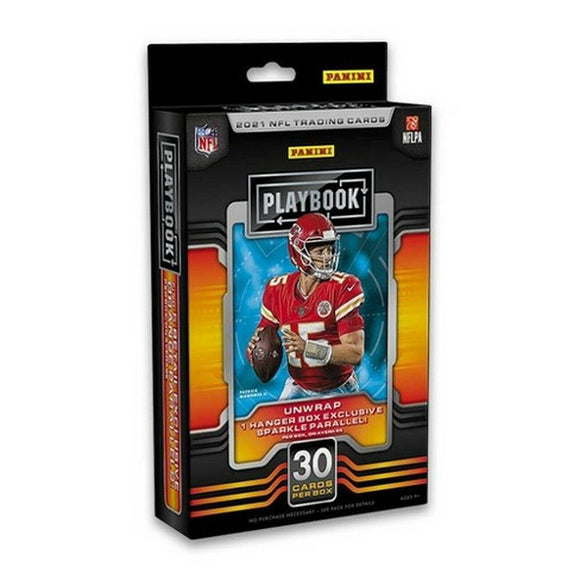 Panini Playbook Retail NFL Football Cards Hanger Box - 2021