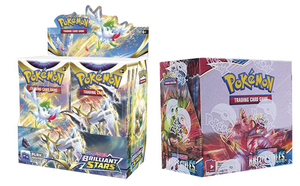 Brilliant Stars and Battle Styles Booster Box Combo (1 Brilliant Stars Booster Box & 1 Battle Styles Booster Box)