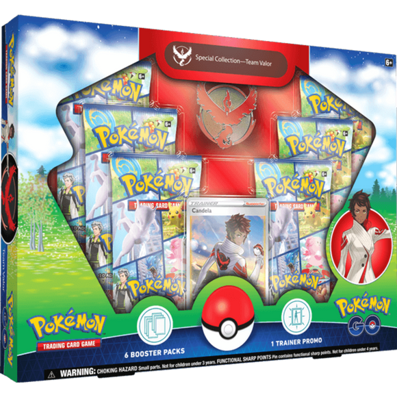 Pokemon TCG Pokemon GO Special Team Valor Collection Candela