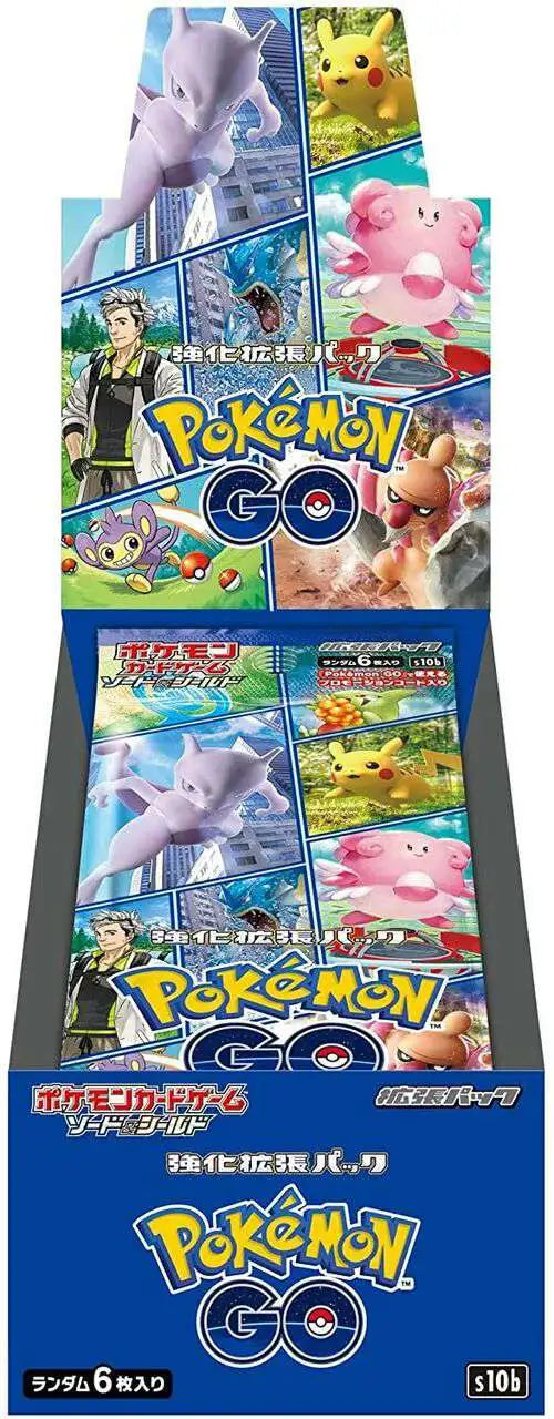 [Japanese] Pokemon Card Game Sword & Shield S10b Pokemon GO Booster Box (20 Packs)