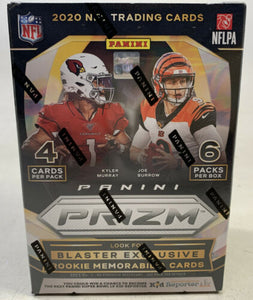2020 Panini Prizm Football Blaster Box NFL Lazer Prizm Walmart Brand New Sealed