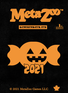 MetaZoo Cryptid Nation 1st Edition Halloween 2021 (1 pack)