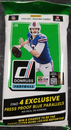 2022 Panini Donruss Football Fat Pack - Blowout Sale