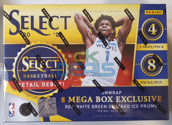 2020-21 Panini Select NBA Basketball Mega Box