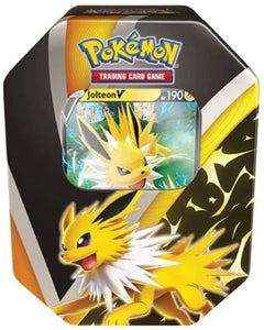 Pokemon TCG: Eevee Evolutions Tin (Jolteon V) (No Tin)