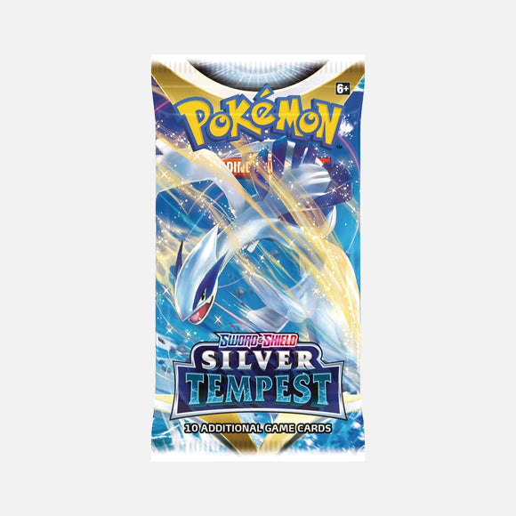 Silver Tempest Booster Pack (1 booster pack out of booster box)