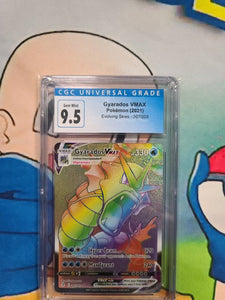 Gyarados VMAX Pokemon (2021) Evolving Skies - 207/203 - CGC 9.5 Graded Jeffthrowcards Gyarados VMAX Pokemon (2021) Evolving Skies - 207/203 - CGC 9.5 Graded Jeffthrowcards